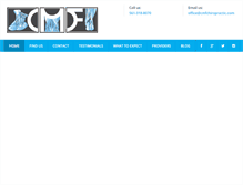 Tablet Screenshot of cmfchiropractic.com
